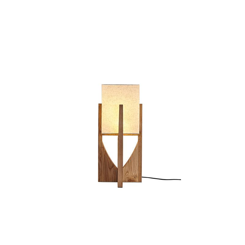 Fairbanks Floor Lamp Dia 9.1″ x H 20.5″ / Dia 23 cm x H 52 cm / Dark wood color / US plug Floor lamp
