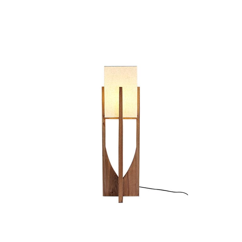Fairbanks Floor Lamp Dia 9.1″ x H 32.3″ / Dia 23 cm x H 82 cm / Dark wood color / US plug Floor lamp