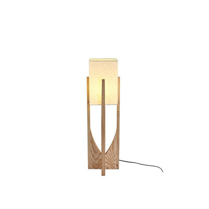 Fairbanks Floor Lamp Dia 9.1″ x H 32.3″ / Dia 23 cm x H 82 cm / Nature wood color / US plug Floor lamp