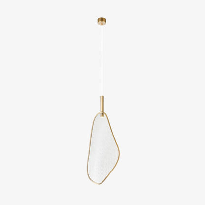 Fan Shape Pendant Light Dia 4.7″ x H 15.7″ / Dia 20cm x H 40cm / Gold / Warm Light Pendant light