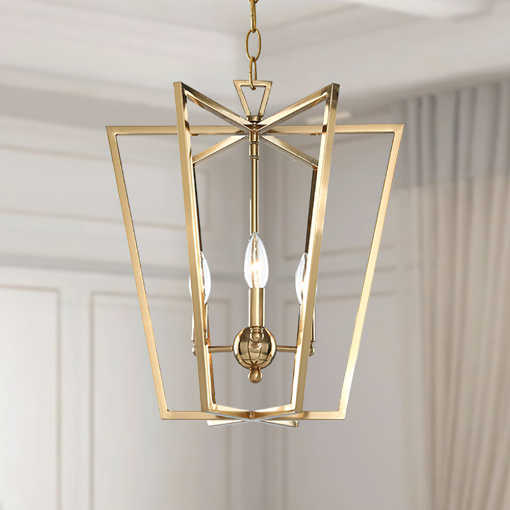 Farmhouse Lantern Chandelier Chandelier