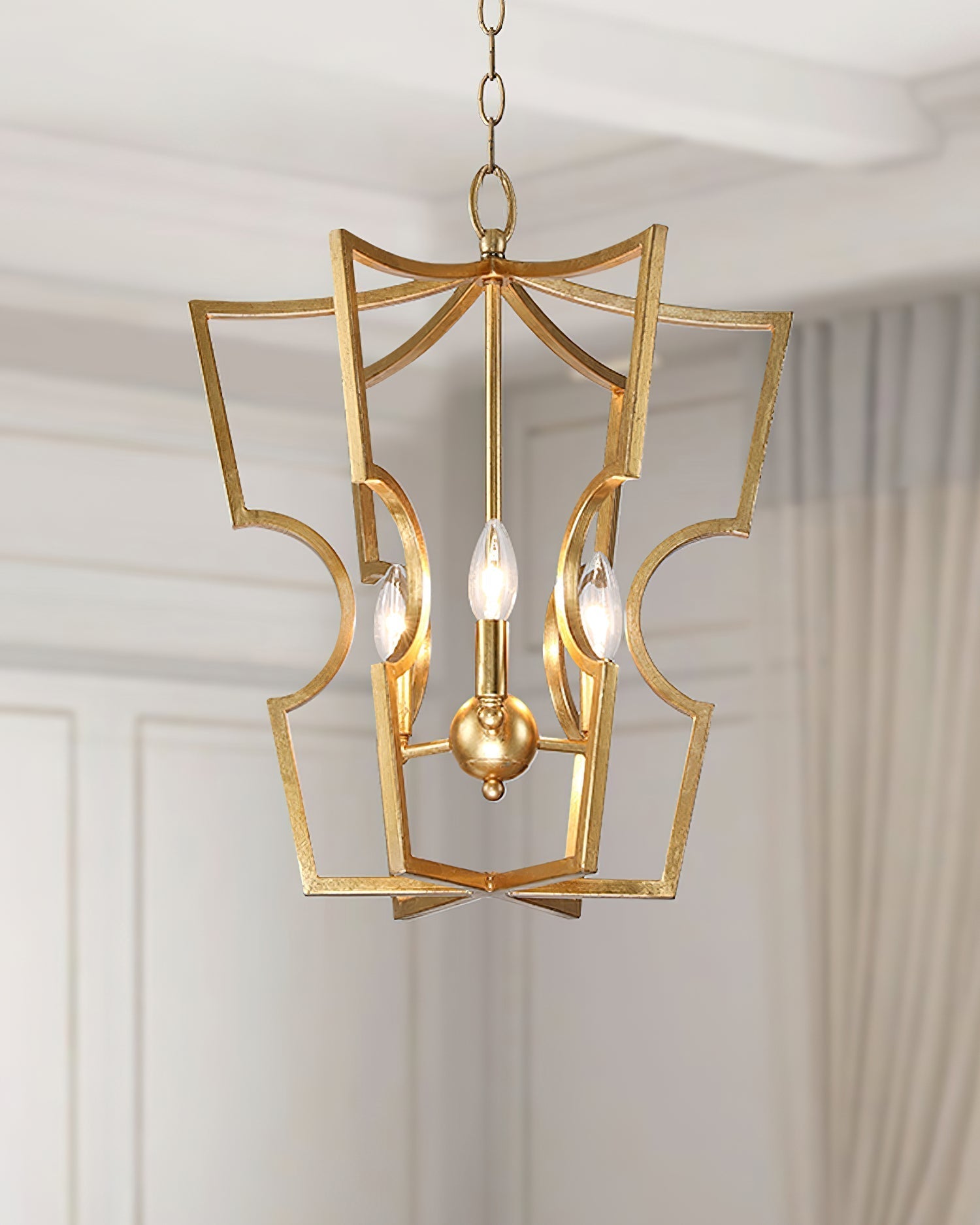 Farmhouse Lantern Chandelier Chandelier