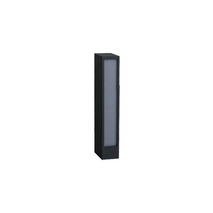 Faro Outdoor Post Lamp L 2.4″ x W 3.7″ x H 15.7″ / L 6cm x W 9.5cm x H 40cm / Black & White / Warm Light Floor lamp