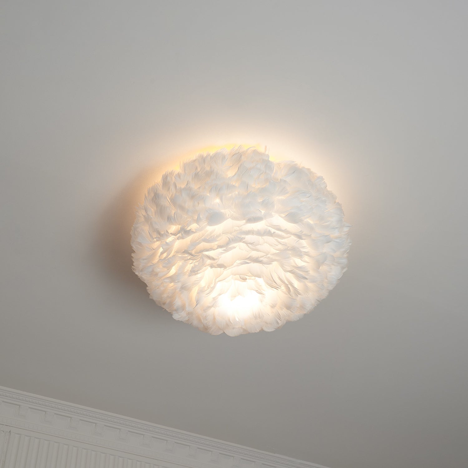 Feathered Ceiling Lamp Ceiling lamp