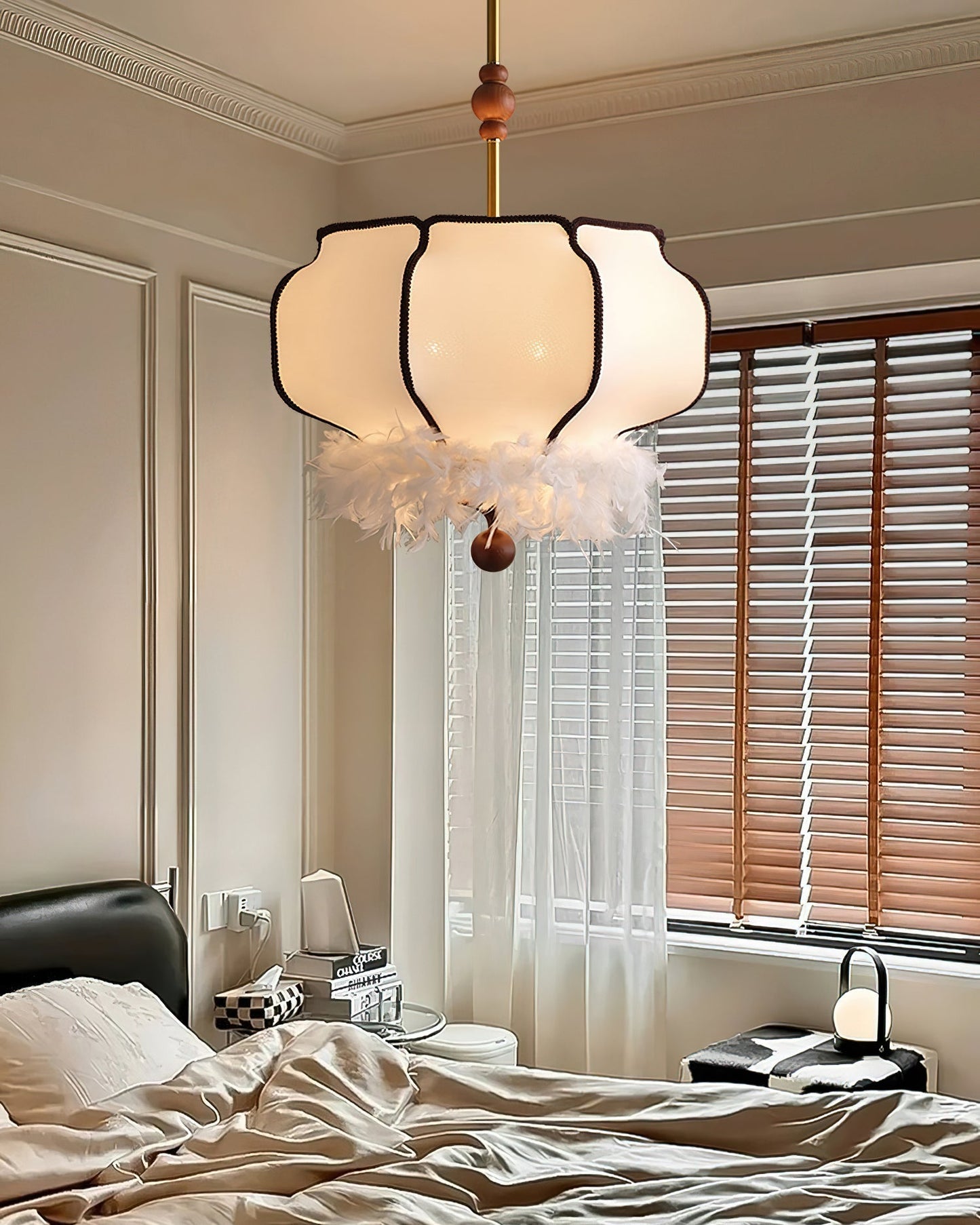 Feathered Lantern Pendant Light Pendant light