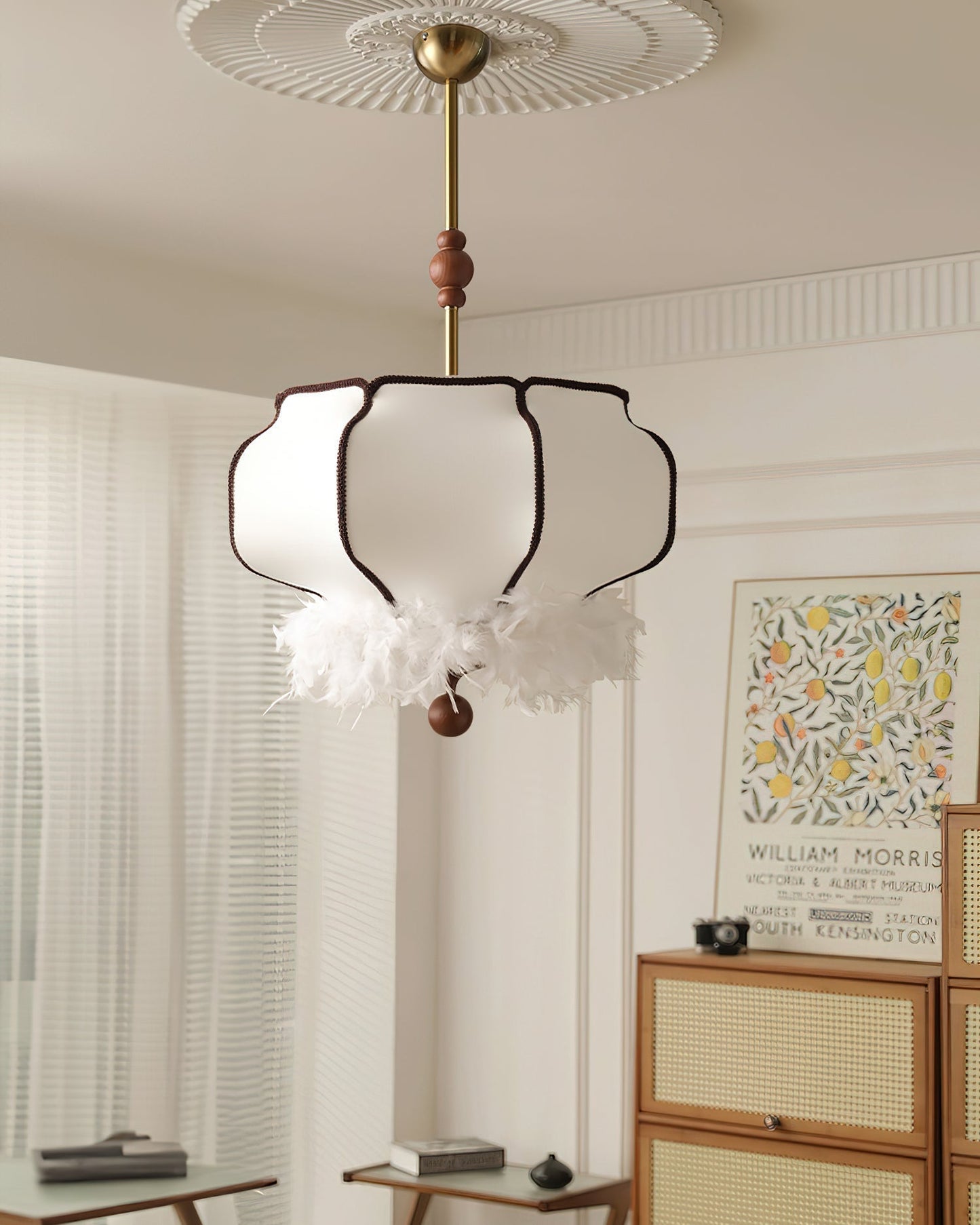 Feathered Lantern Pendant Light Pendant light