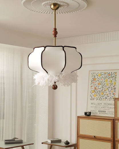 Feathered Lantern Pendant Light Pendant light