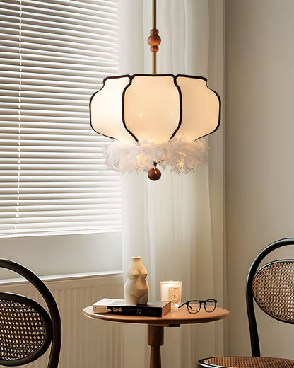 Feathered Lantern Pendant Light Pendant light