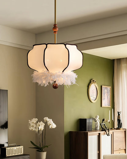 Feathered Lantern Pendant Light Pendant light