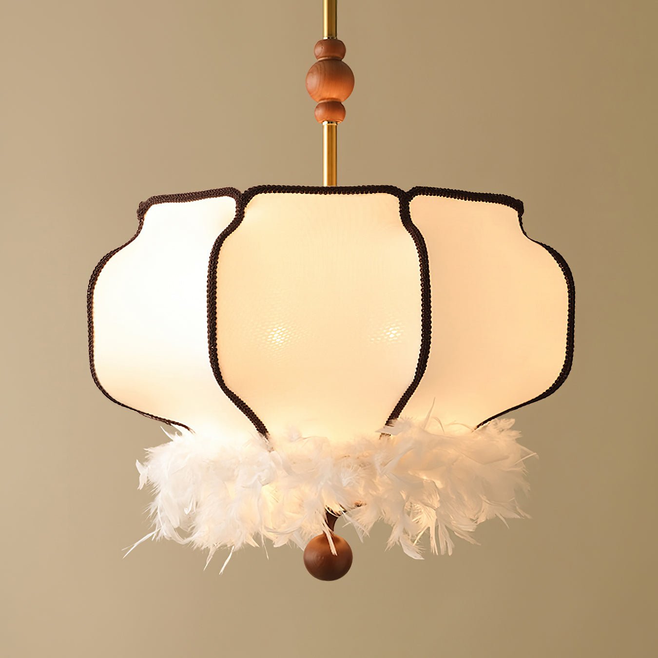 Feathered Lantern Pendant Light Pendant light