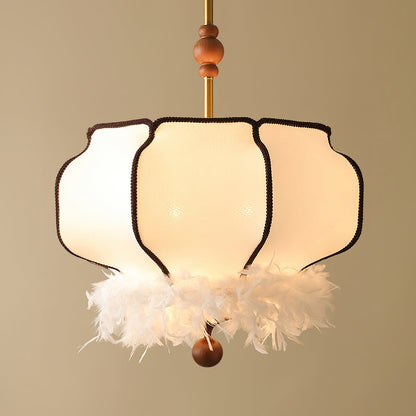 Feathered Lantern Pendant Light Pendant light