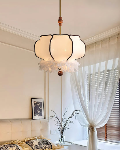 Feathered Lantern Pendant Light Pendant light