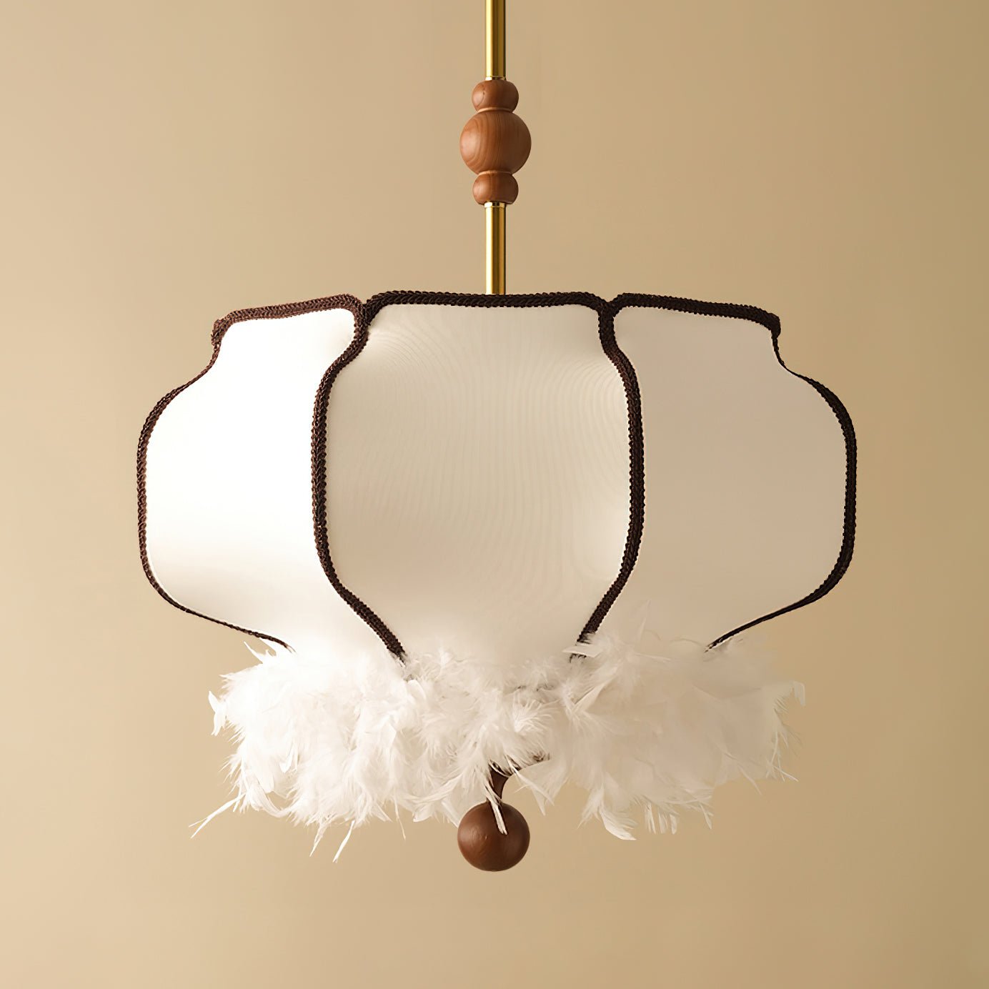 Feathered Lantern Pendant Light Pendant light