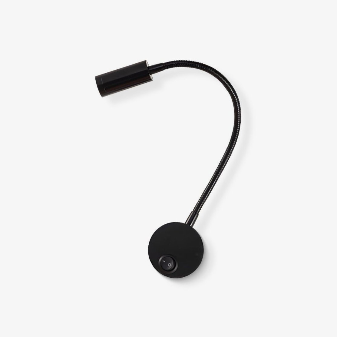 Felix Flex Reading Wall Lamp ? 2.8″ x H 11.8″ / Black / Warm Light 1001 Wall lamp