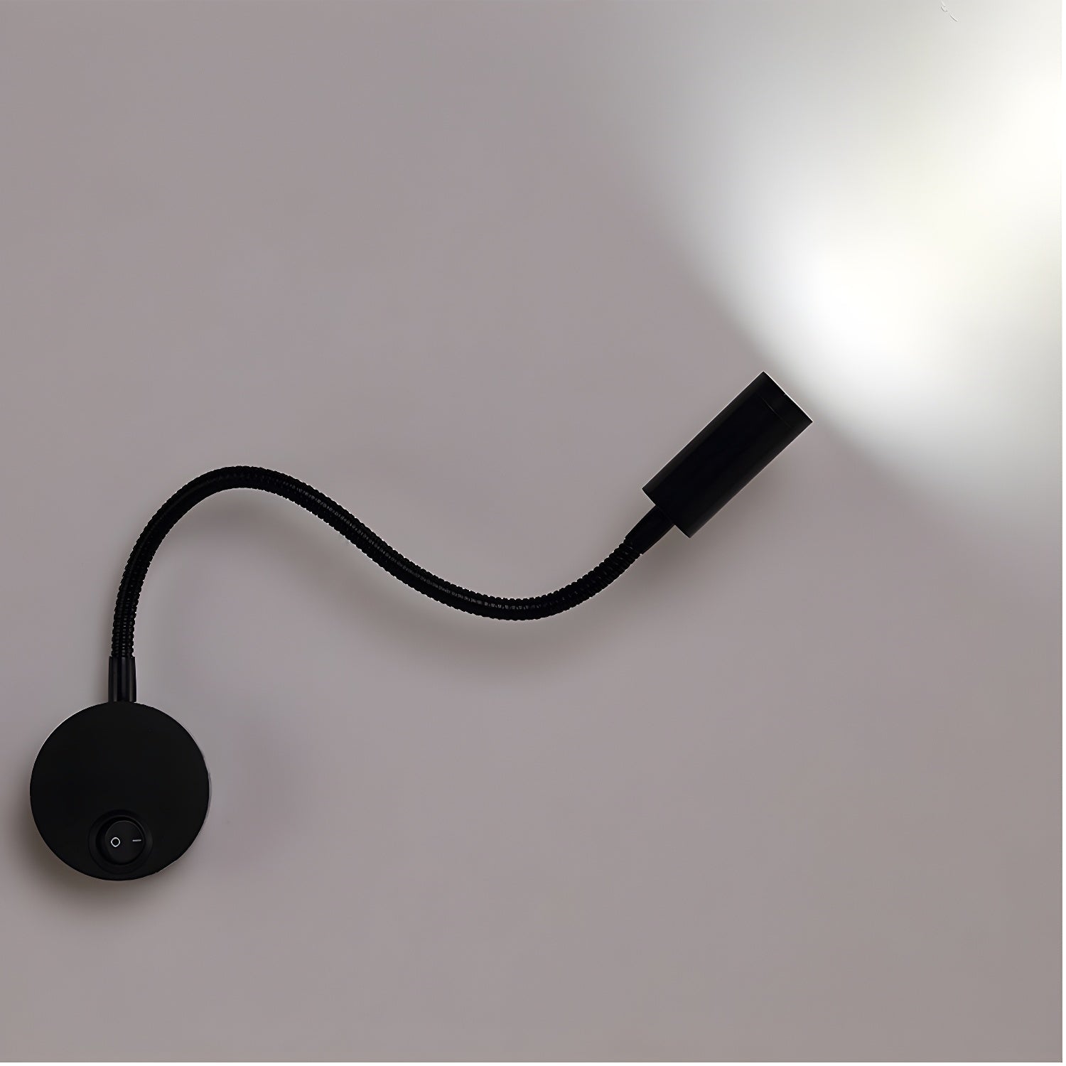Felix Flex Reading Wall Lamp ? 2.8″ x H 11.8″ / Black / Warm Light 1001 Wall lamp
