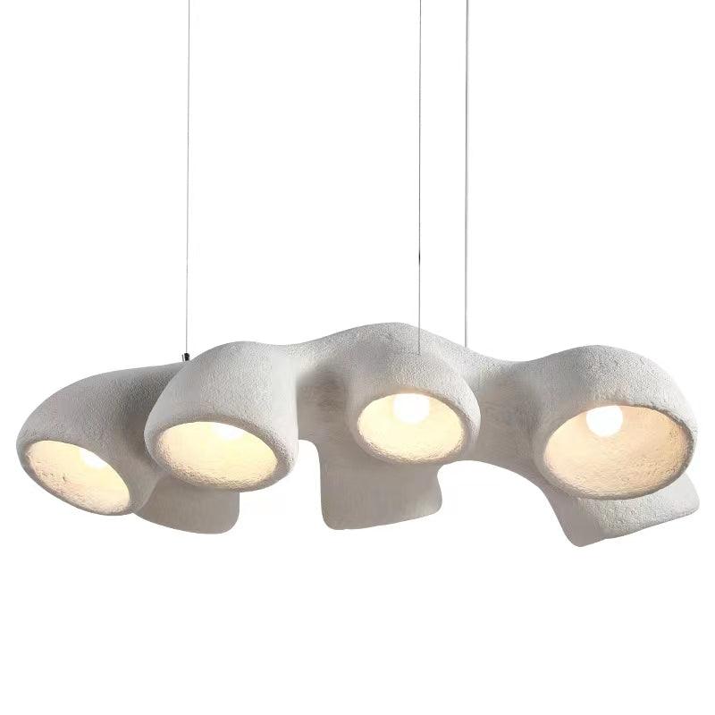 Newborn Pendant Light Style B Dia 42.1″ x H 11.8″ / Dia 107cm x H 30cm (About~25kg) / White Pendant light