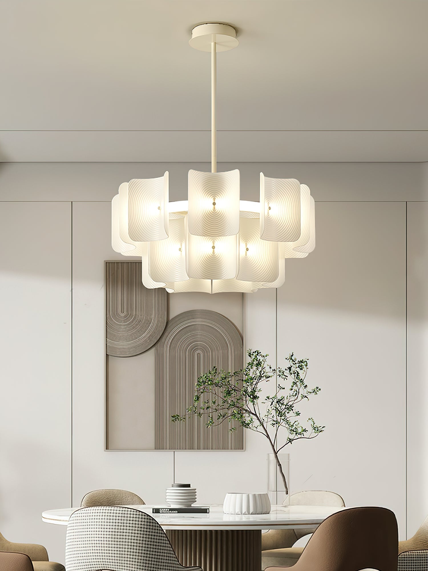 Fingerprint Chandelier Chandelier