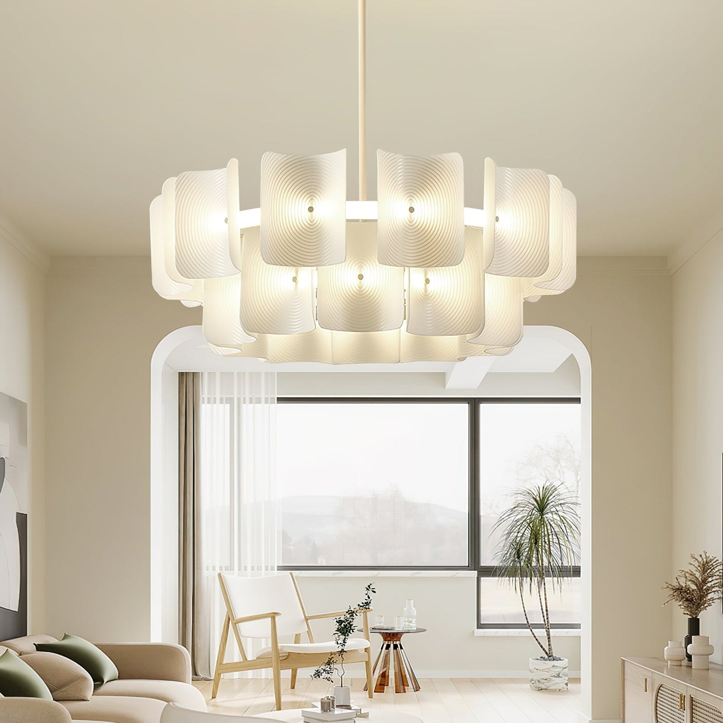 Fingerprint Chandelier Chandelier