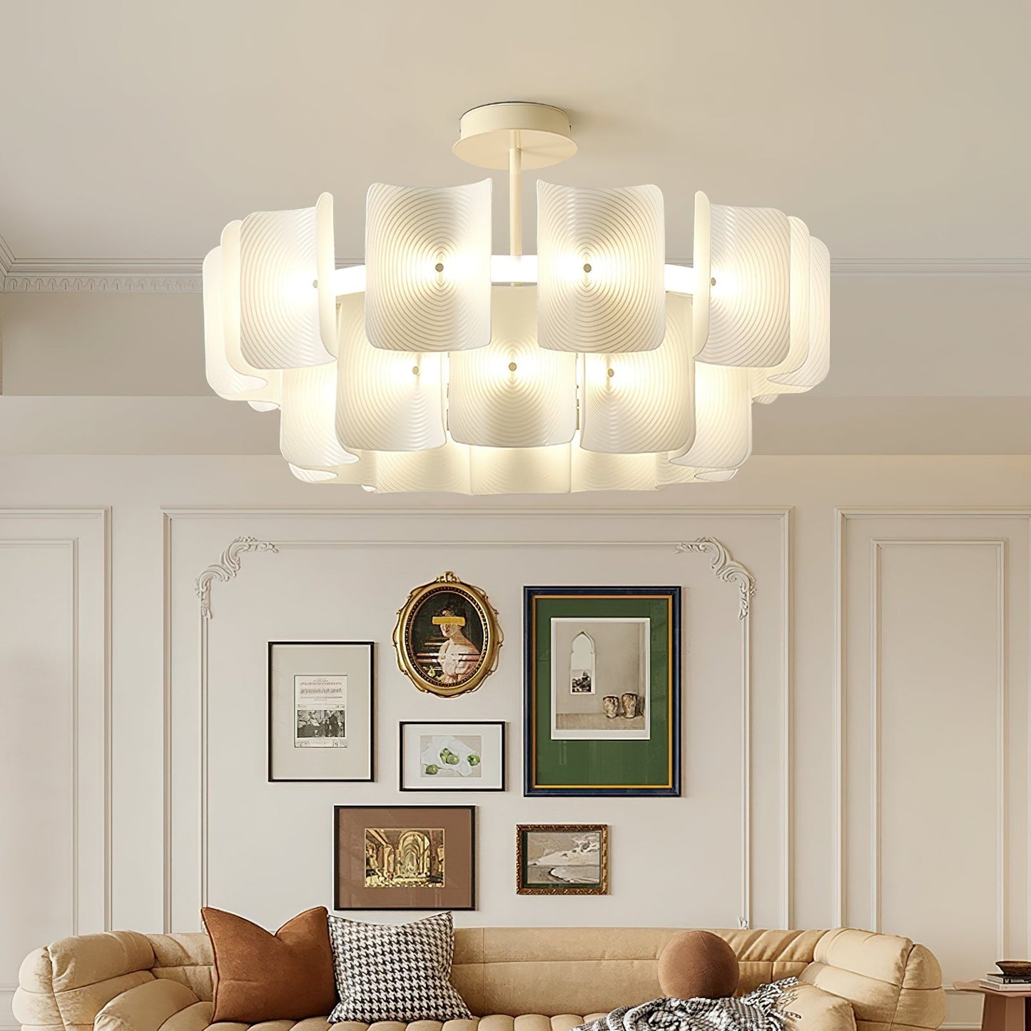 Fingerprint Chandelier Chandelier