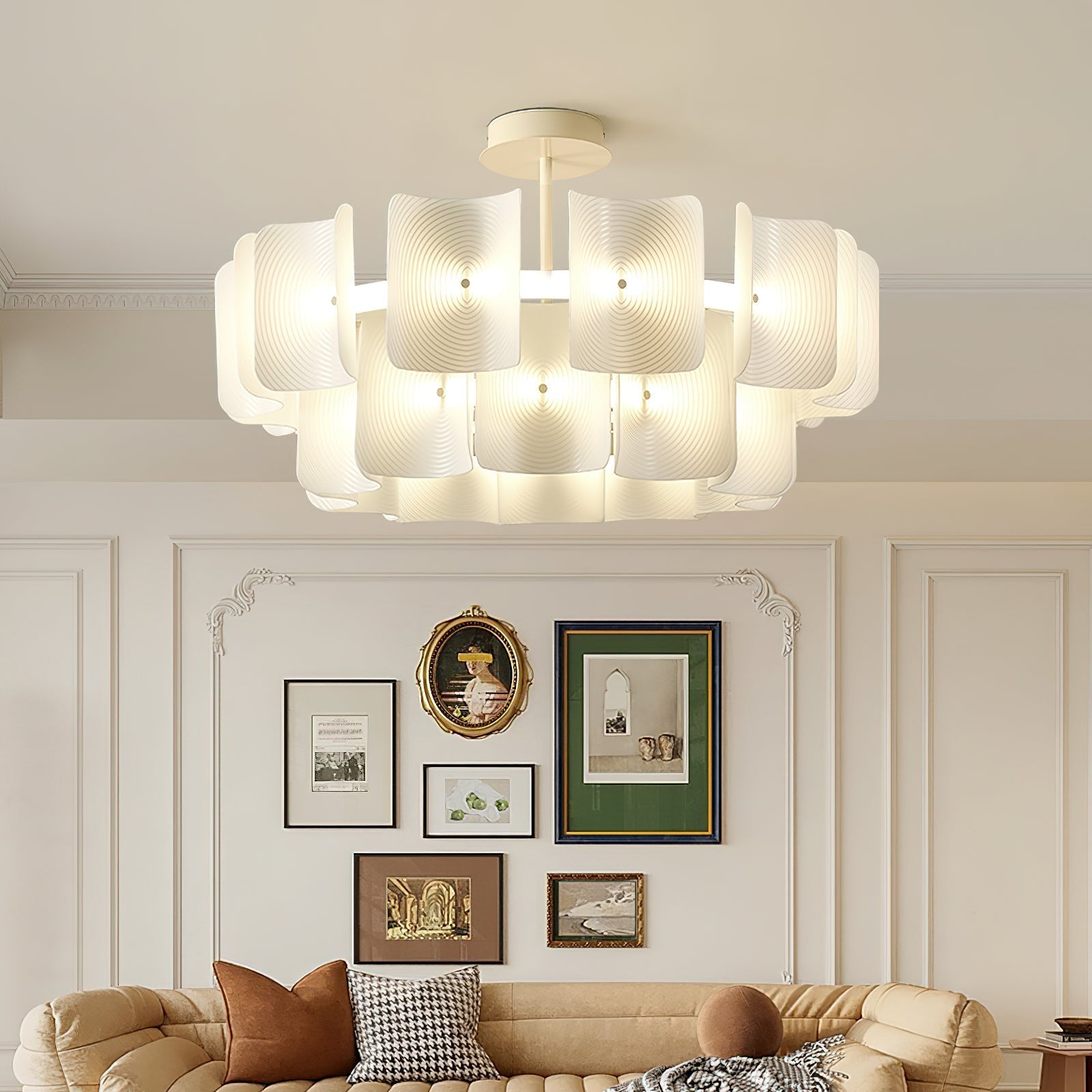 Fingerprint Chandelier Chandelier