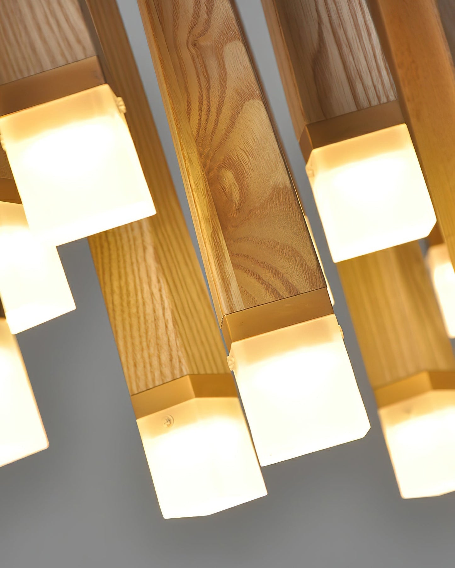 Firewood Stick Chandelier Chandelier