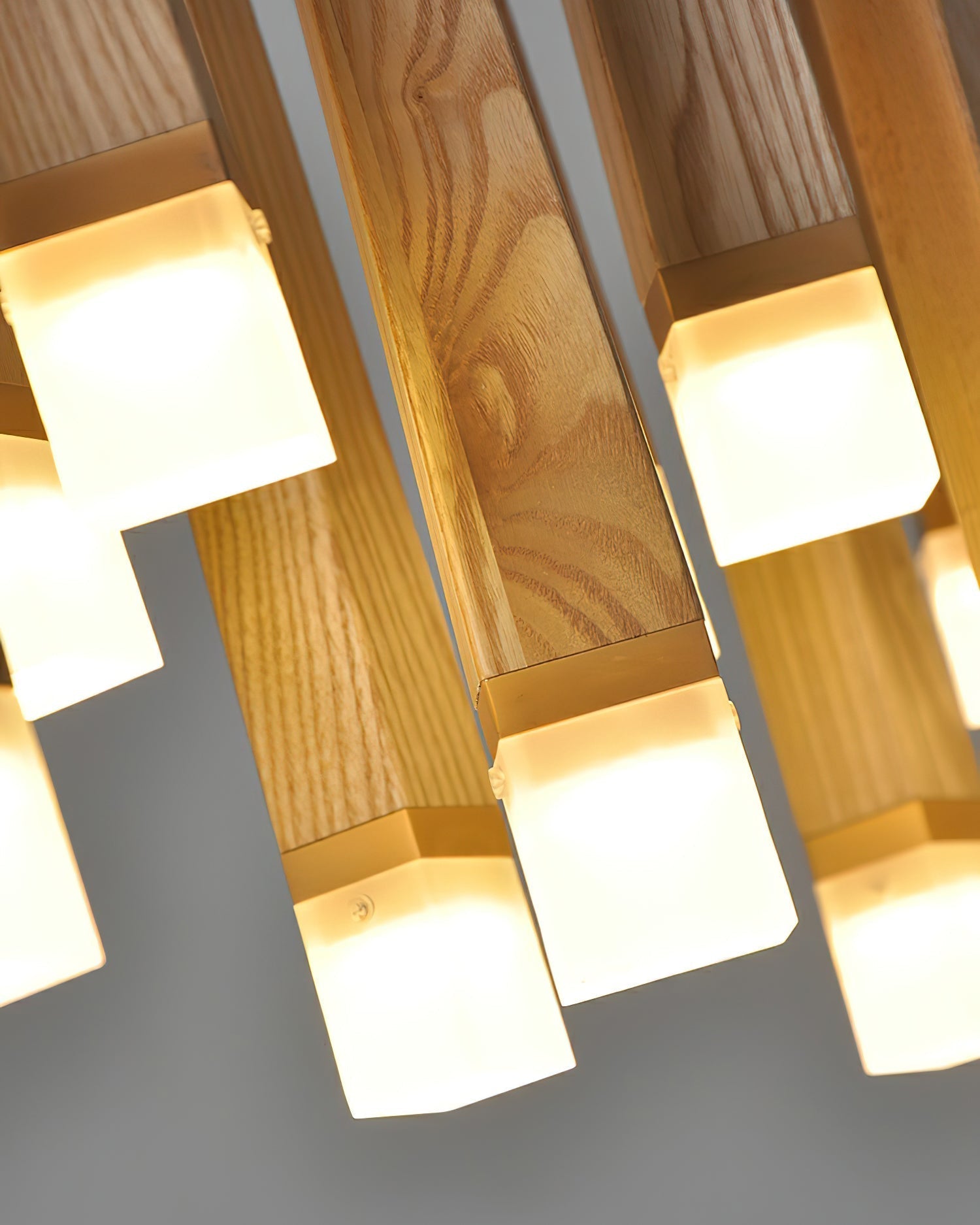 Firewood Stick Chandelier Chandelier