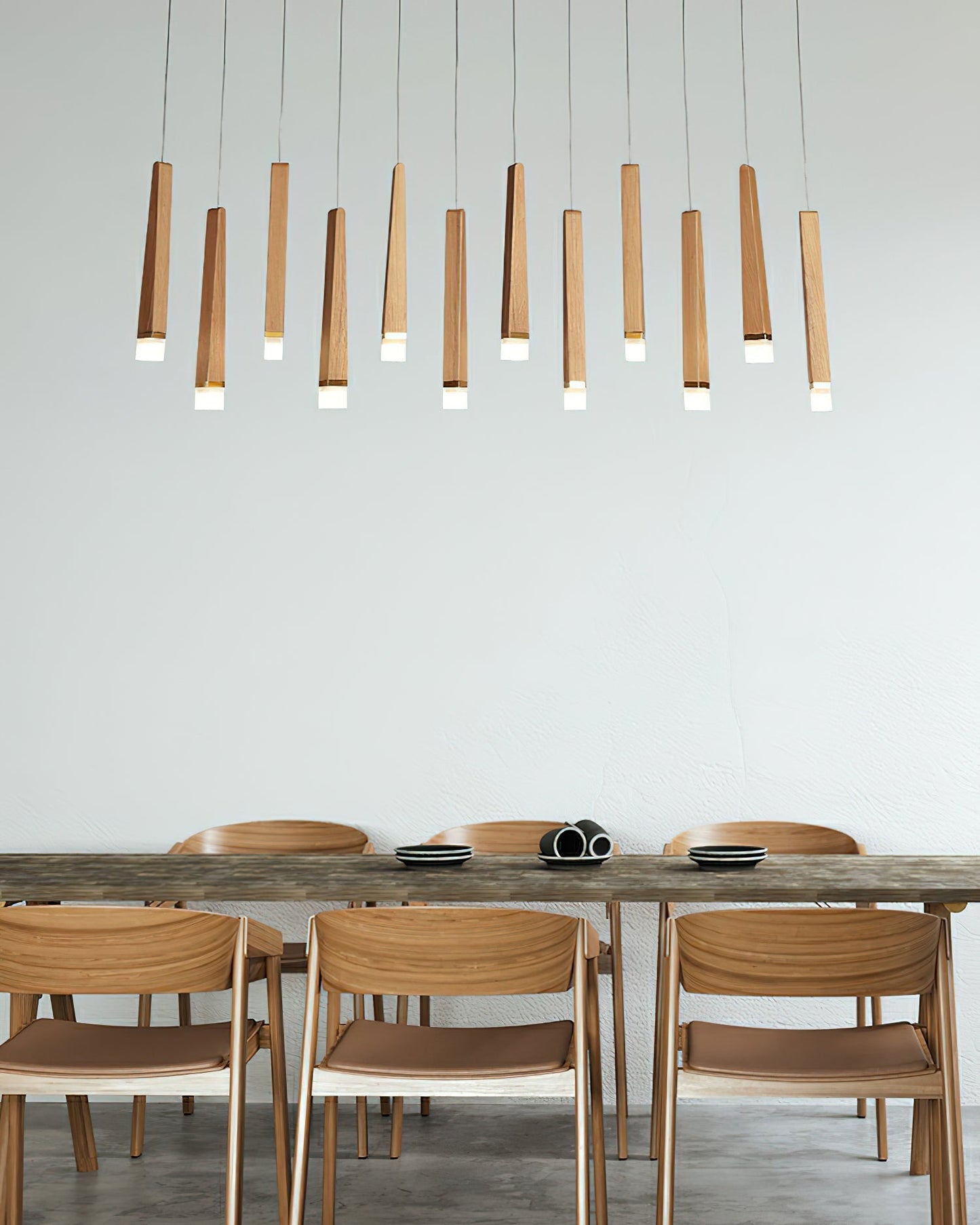 Firewood Stick Chandelier Chandelier