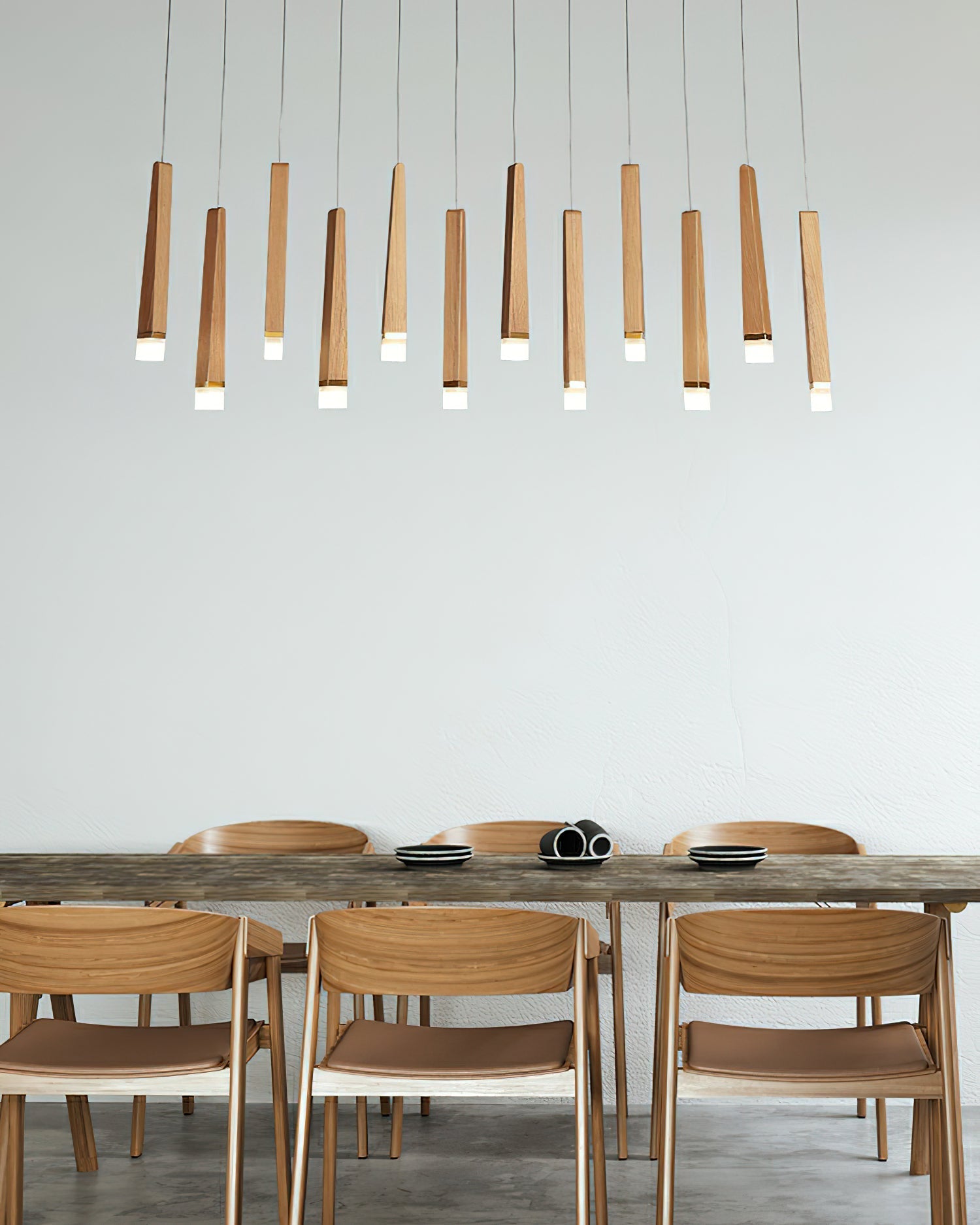 Firewood Stick Chandelier Chandelier