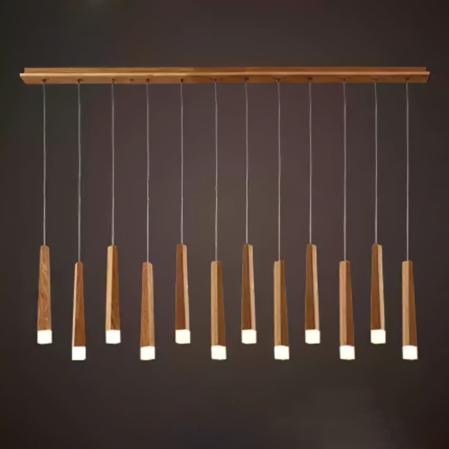Firewood Stick Chandelier Chandelier