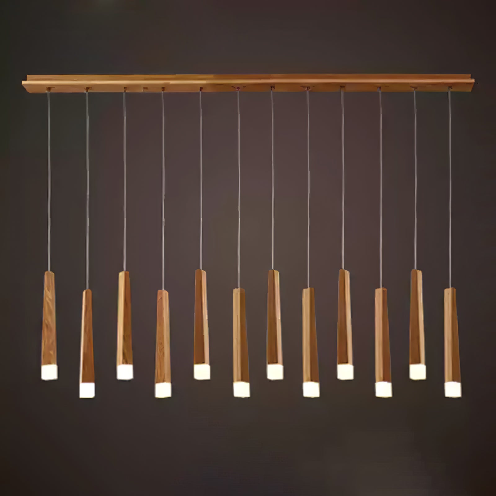 Firewood Stick Chandelier Chandelier