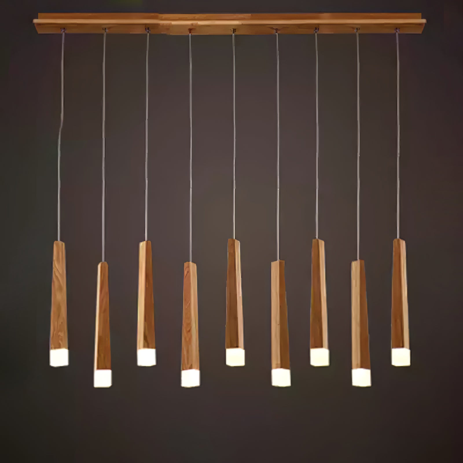 Firewood Stick Chandelier Chandelier