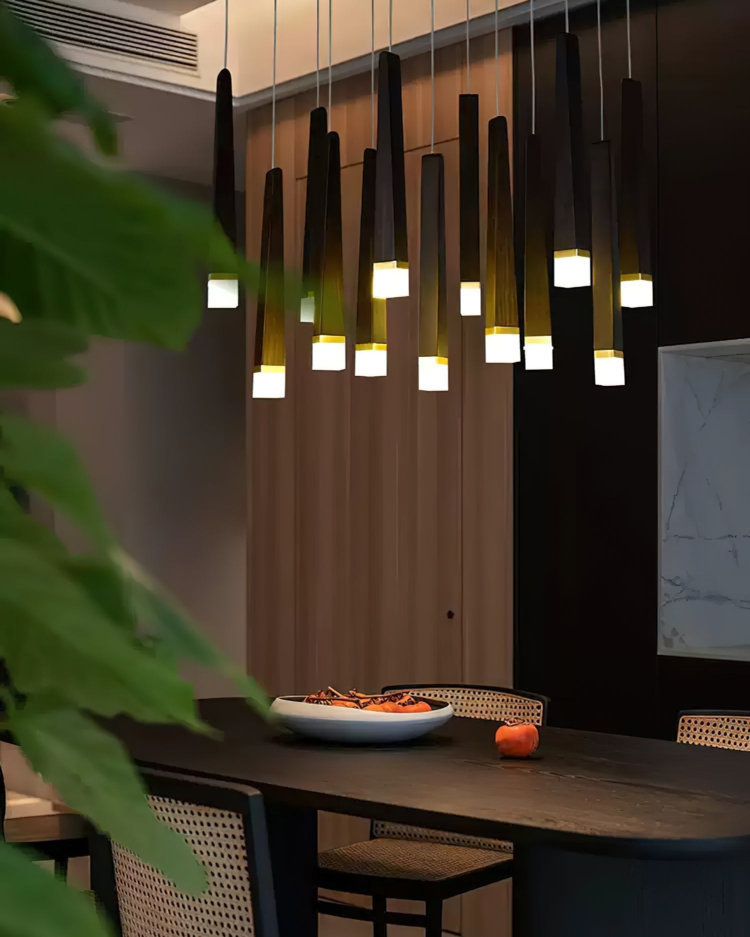 Firewood Stick Chandelier Chandelier