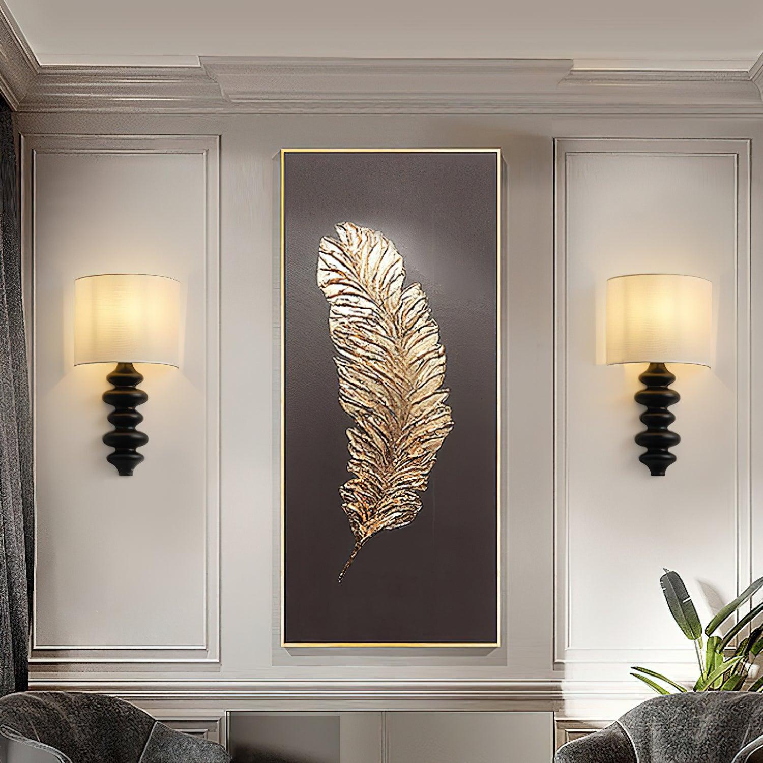 Fishbone Plug-in Sconce Wall lamp