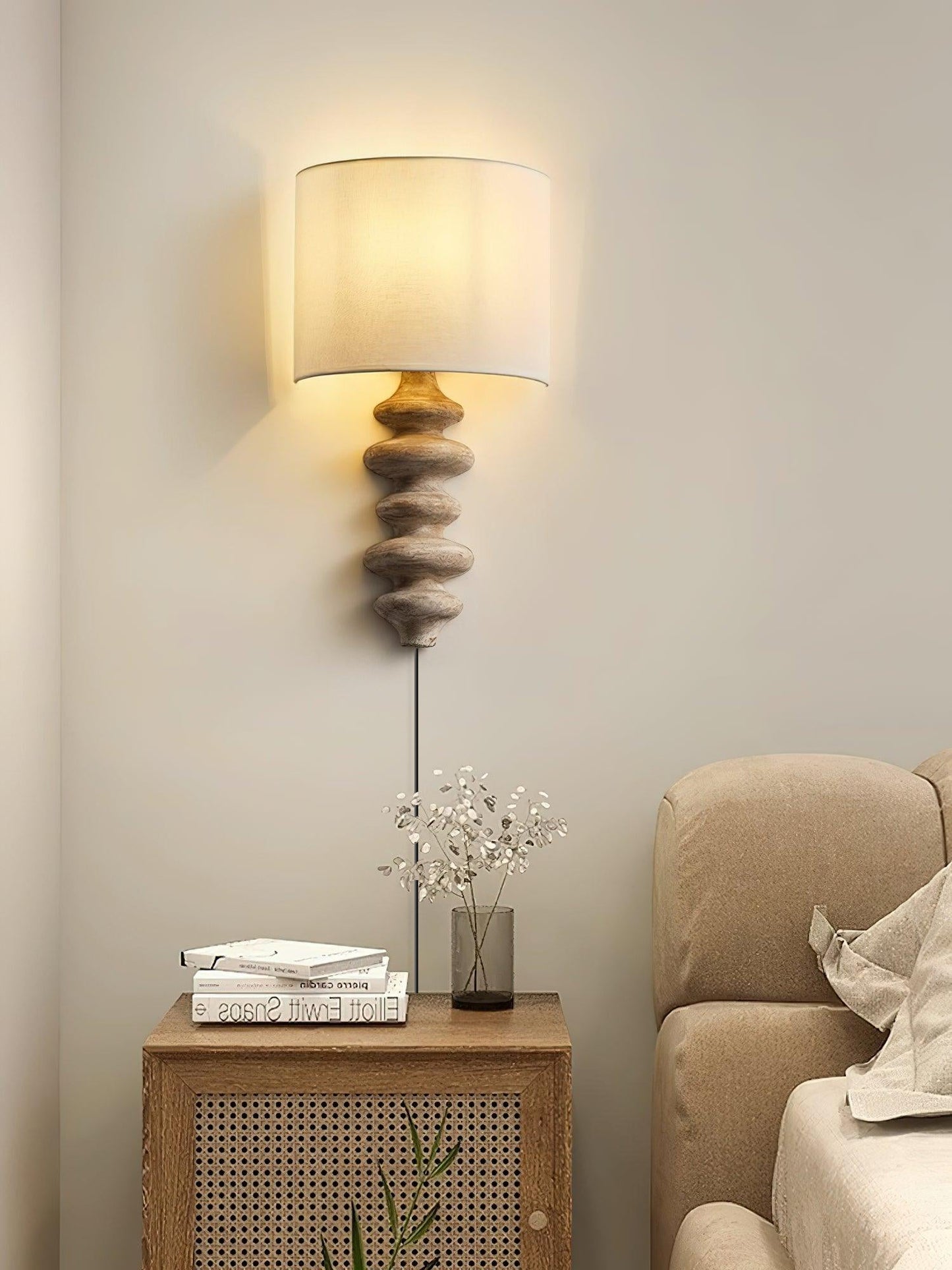 Fishbone Plug-in Sconce Wall lamp