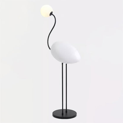Flamingos Floor Lamp Dia 17.7″ x H 53″ / Dia 45cm x H 135cm / Black & White / US Plug Floor lamp