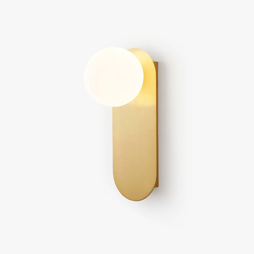 Flat Base Globe Sconce Wall lamp