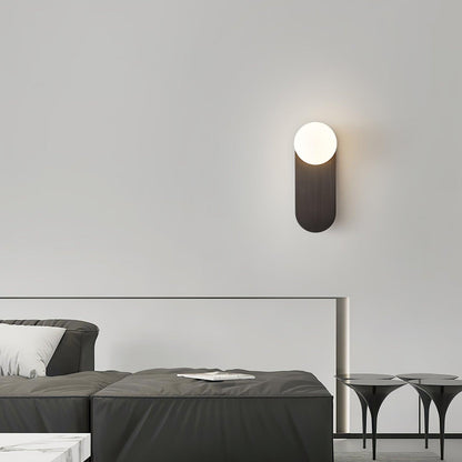 Flat Base Globe Sconce Wall lamp