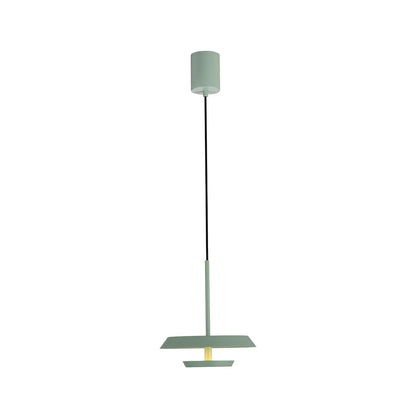 Flat Pendant Light Dia 15.7″ x H 14.4″ / Dia 40cm x H 36.5cm / Green / Warm Light Pendant light