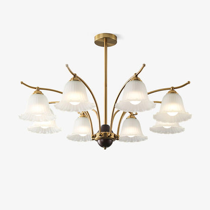Flora Brass Chandelier Chandelier