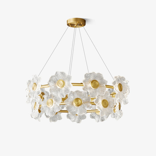 Flora Glass Chandelier Pendant light