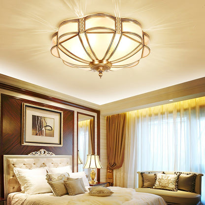 Floral Brass Ceiling Lamp Floor lamp