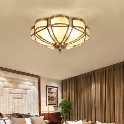 Floral Brass Ceiling Lamp Floor lamp