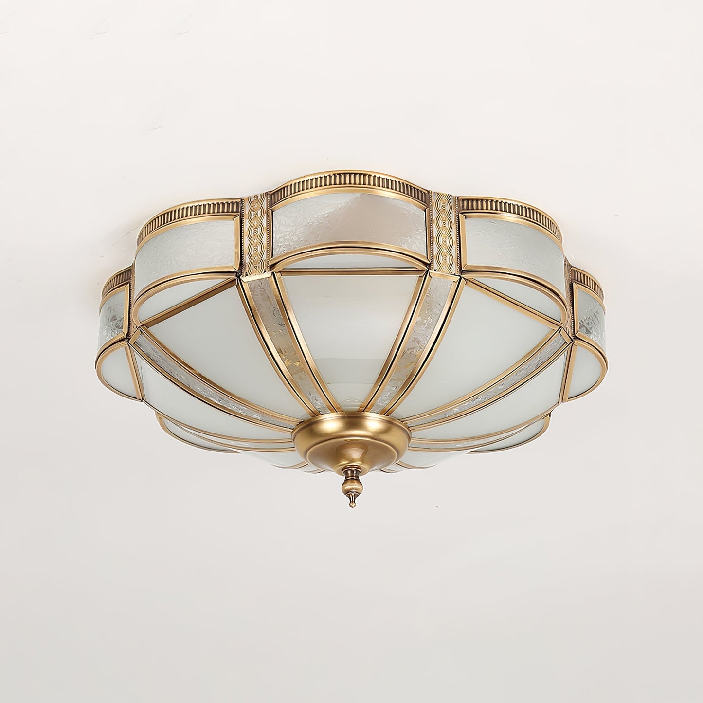 Floral Brass Ceiling Lamp Floor lamp