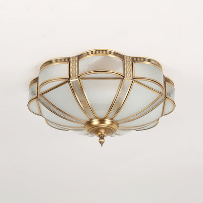 Floral Brass Ceiling Lamp Floor lamp