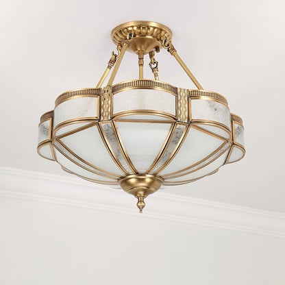 Floral Brass Ceiling Lamp Floor lamp