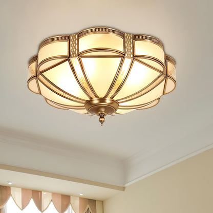 Floral Brass Ceiling Lamp Floor lamp