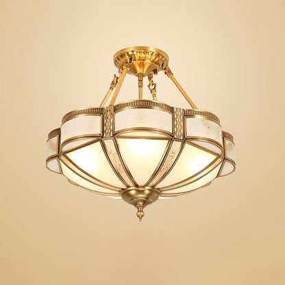 Floral Brass Ceiling Lamp Floor lamp