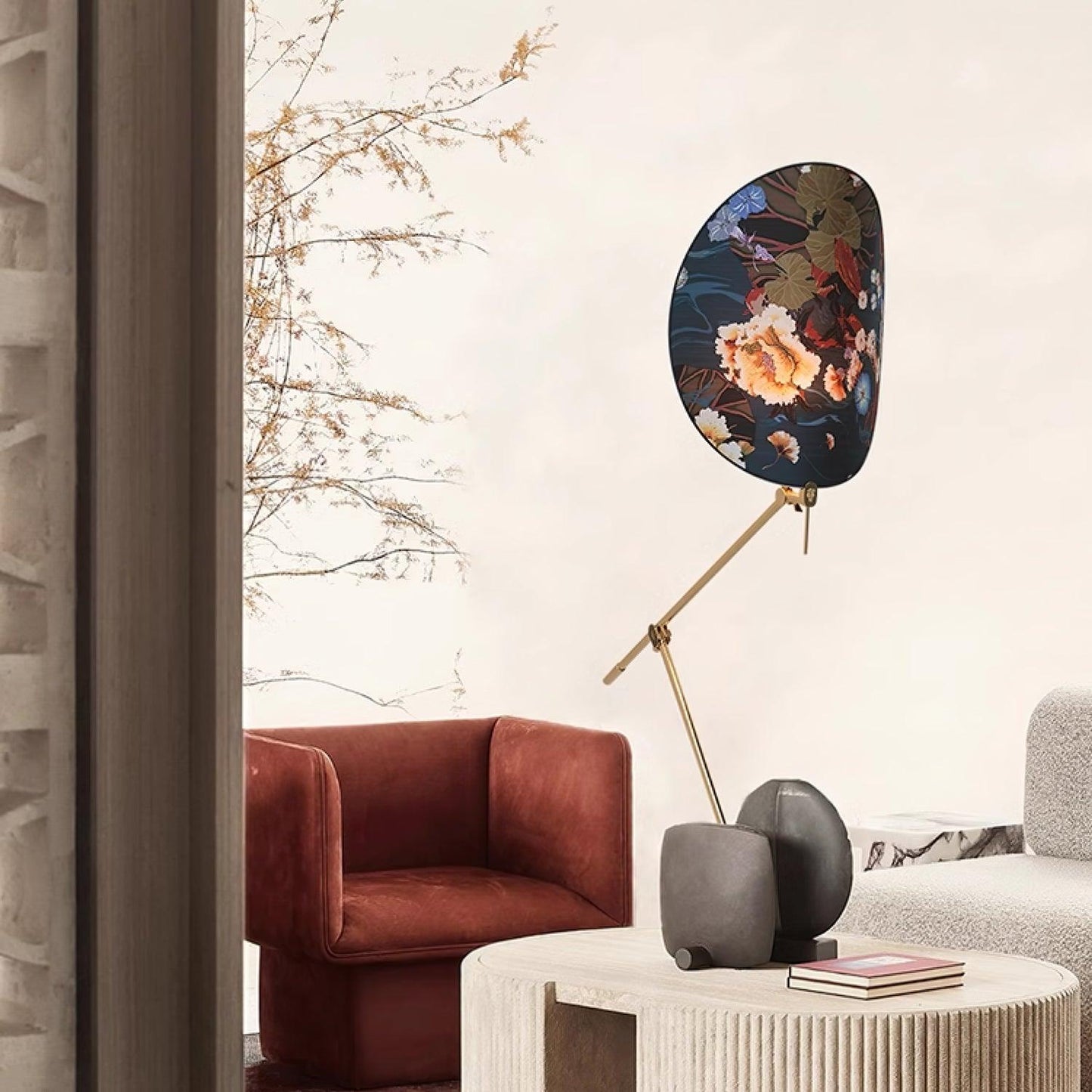 Floral Nocturne Floor Lamp Floor lamp