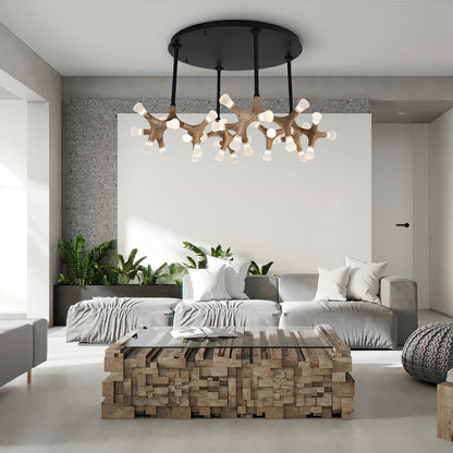 Flower Bone Chandelier Chandelier