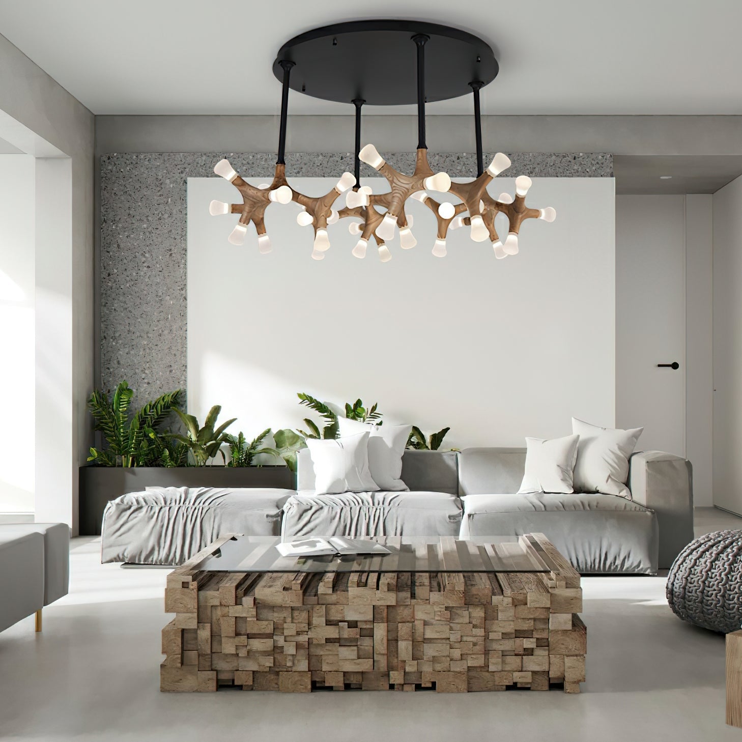Flower Bone Chandelier Chandelier